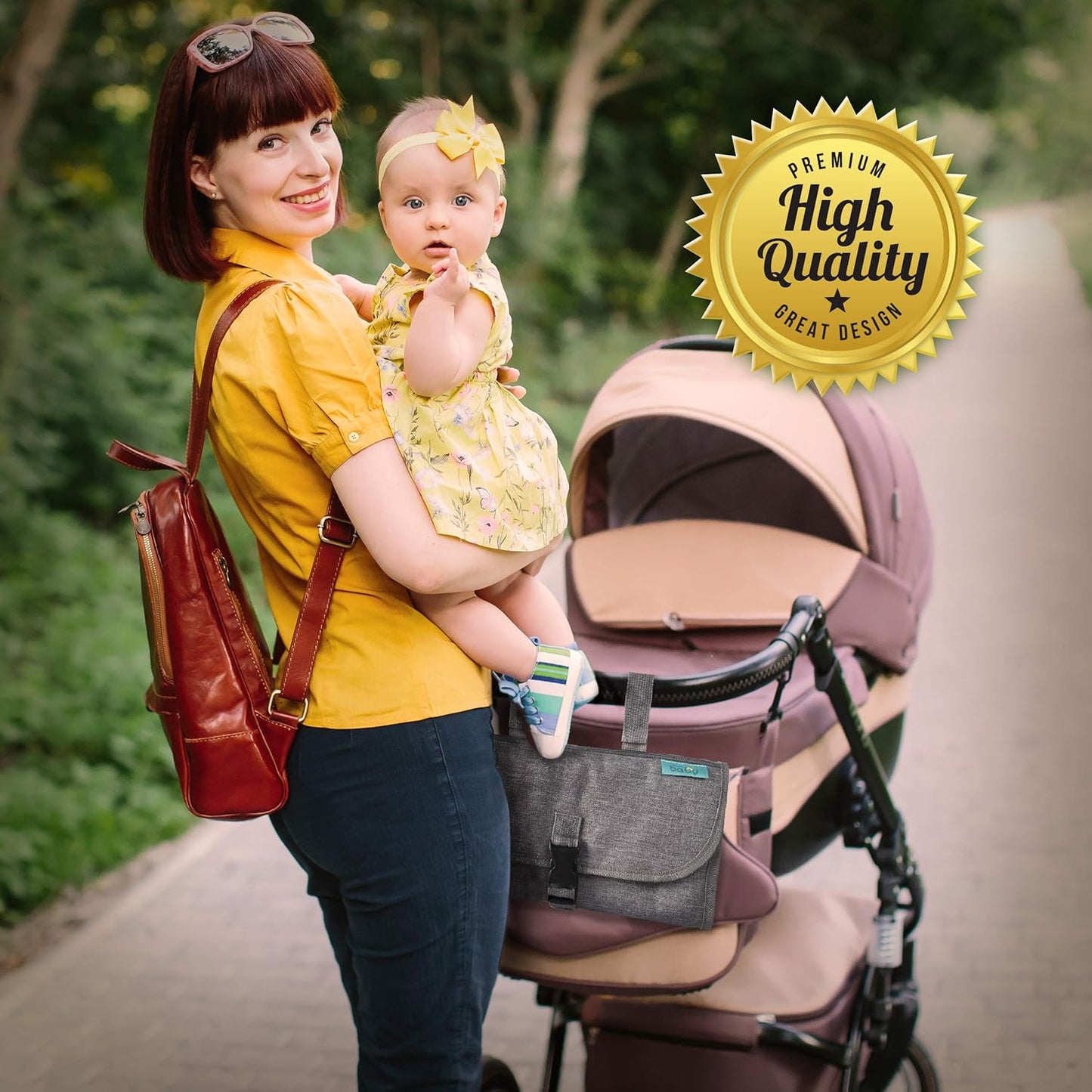 MomySnug® Portable Diaper Changing Pad