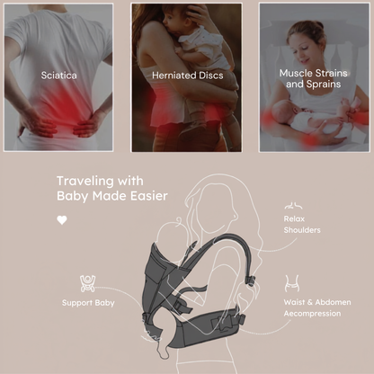 Buy One MomySnug® Hip Seat & Carrier — Free One Changing Pad