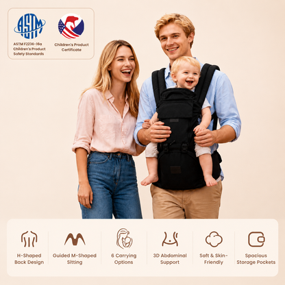 Buy One MomySnug® Hip Seat & Carrier — Free One Changing Pad