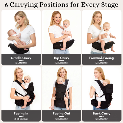 Buy One MomySnug® Hip Seat & Carrier — Free One Changing Pad