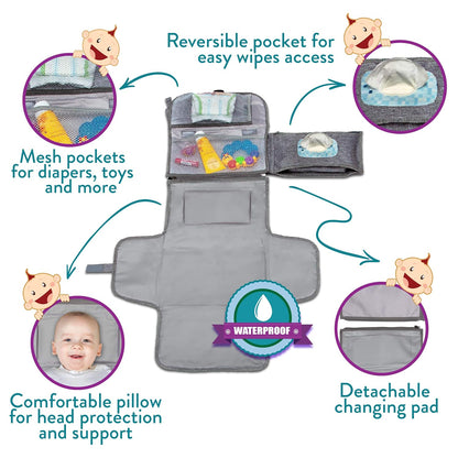 MomySnug® Portable Diaper Changing Pad