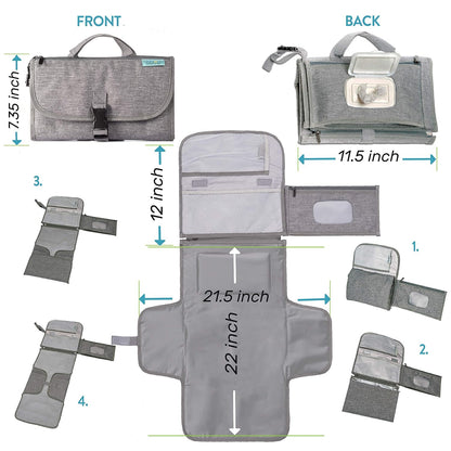 MomySnug® Portable Diaper Changing Pad