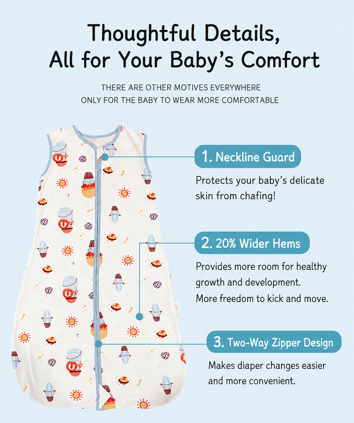 MomySnug® Baby Sleeping Bag